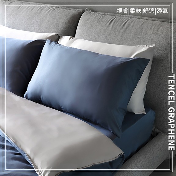 【舒眠館】台灣製造 頂級TENCEL萊賽爾 100%天絲床包4件組 莫蘭迪色系 雙人 加大 兩用被床包