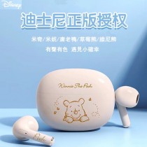 【新品上架】 Disney 迪士尼 藍牙耳機 耳機 真無線 藍牙耳機 Q2 音樂 遊戲 降噪 磁吸 可愛 半入耳 降噪 可爱
